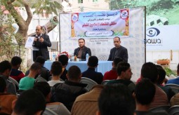 افتتاح فعاليات ملتقى النشطاء الإعلاميين الشباب في بيت الصحافة