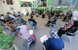 دوة بعنوان "الرواية الفلسطينية وحقوق الإنسان "