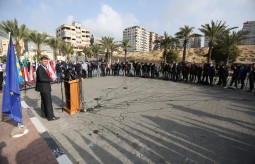 بيت الصحافة يشرف إعلاميا على تنظيم زيارة سفراء الاتحاد الاوروبي الى غزة