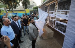 اافتتاح معرض "غزة من السماء" للصحفي سليمان حجي