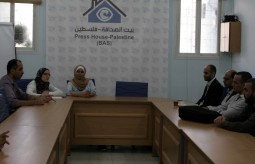 بيت الصحافة يستقبل وفد من الإعلام الحكومي غزة