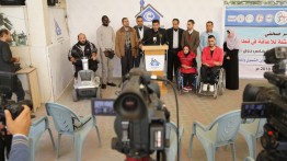 شبكة الأجسام تعقد مؤتمرا صحفياً ببيت الصحافة لمساندة ذوي الإعاقة