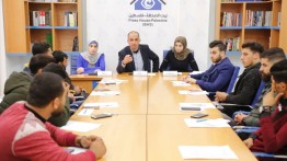 بيت الصحافة يعقد اجتماعاً خاصاً برؤساء المجموعات الشبابية