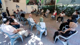 بيت الصحافة يستقبل وفدًا من المشاركين في إحدى مشاريع مركز شؤون المرأة غزة