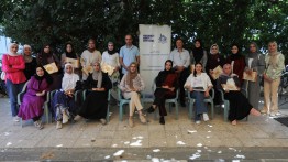 بيت الصحافة يختتم البرنامج التدريبي "الصحفيات الفلسطينيات والسياسة" ويخرج المشاركات