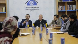 مناصرة حقوق الإعلاميين تعقد ورشة عمل لمساندة حقوق الصحافي الحر في غزة