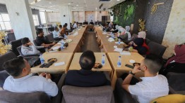 بيت الصحافة يعقد لقاءً حواريًا حول "الصحافة الفلسطينية والتحديات" جنوب قطاع غزة