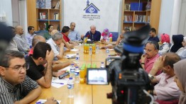 بيت الصحافة ينظم لقاء واجه الصحافة مع مدير عمليات الأونروا ماتياس شمالي