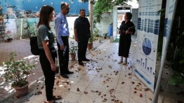 نائب القنصل البريطاني في الأراضي الفلسطينية يزور بيت الصحافة