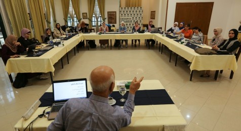  البرنامج التدريبي "الصحفيات الفلسطينيات والسياسة"