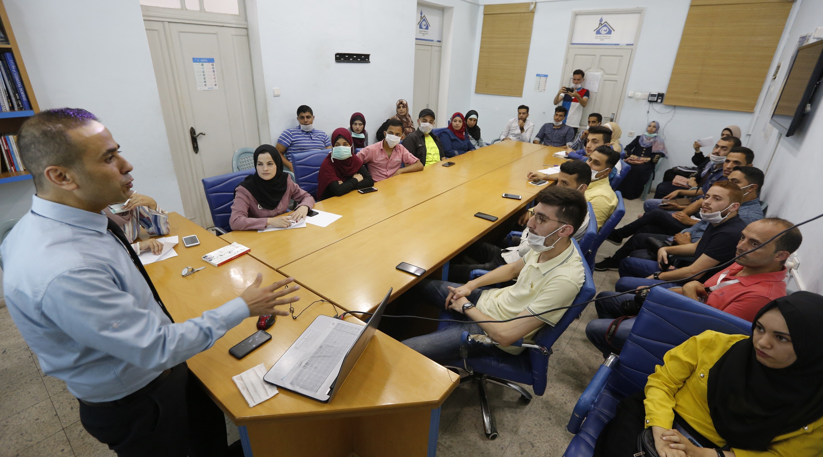 بيت الصحافة ينظم ورشة عمل بالشراكة مع وزارة الصحة الفلسطينية بغزة