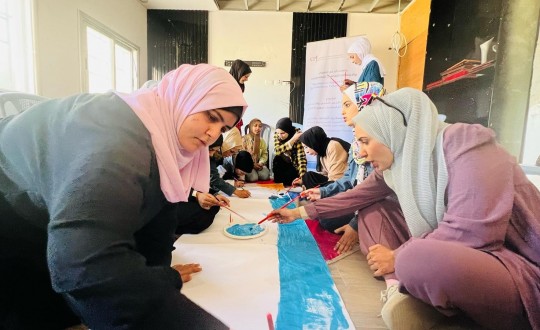 بيت الصحافة يختتم جلسات دعم نفسي واجتماعي وقانوني للمجموعة الأولى للصحفيات بغزة