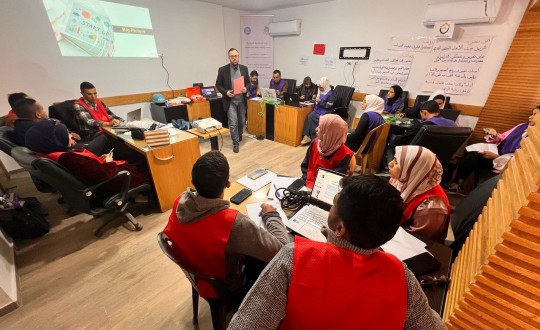 بيت الصحافة يختتم دورة تدريبية بعنوان " السلامة المهنية " للصحفيين في غزة