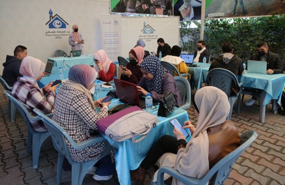 جلستي تغريد لنشر الوعي حول الحقوق الصحفية والإعلامية في فلسطين