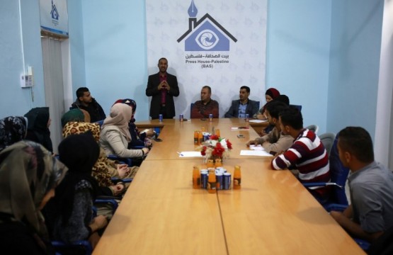 برعاية بيت الصحافة: فريق عيون الأمل ينظم ورشة عمل حول الكتابة الصحفية لوكالات الانباء