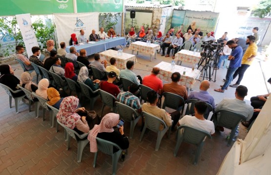 بيت الصحافة ينظم لقاء حواريا مع رئيس بلدية غزة د. يحيى السراج