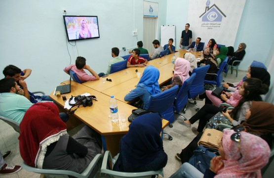 اختتام دورة عمل التقارير التلفزيونية في بيت الصحافة