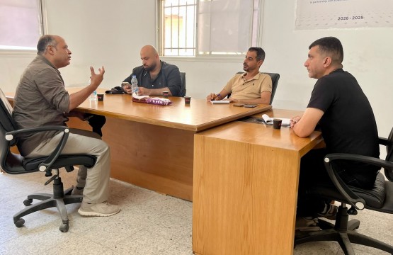 بيت الصحافة وجامعة الأقصى تبحثان سبل التعاون المشترك
