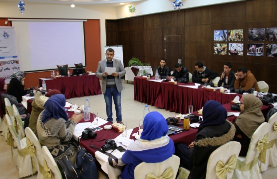 بتمويل هولندي.. بيت الصحافة يختتم دورة تدريبية بعنوان القصة الصحفية المصورة