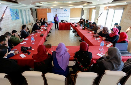 بيت الصحافة يعقد لقاءً حول 'فنون التعامل مع وسائل الاعلام المختلفة'