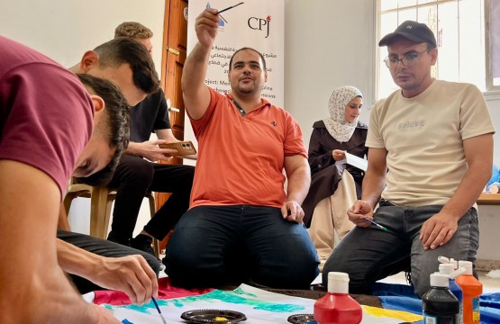 بيت الصحافة ينفذ ثاني جلسات الدعم النفسي والاجتماعي للصحفيين والصحفيات في قطاع غزة.