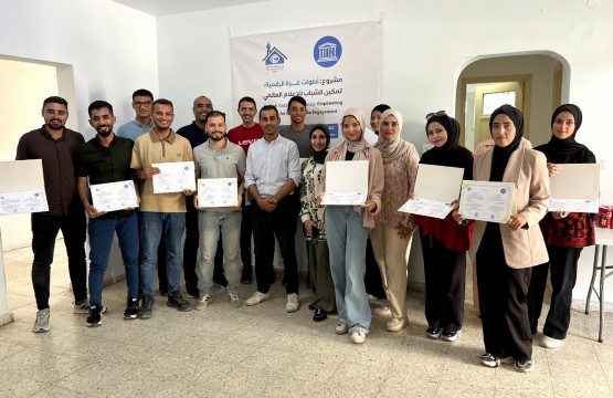 بيت الصحافة يختتم مشروع "أصوات غزة الرقمية" - تمكين الشباب للإعلام العالمي