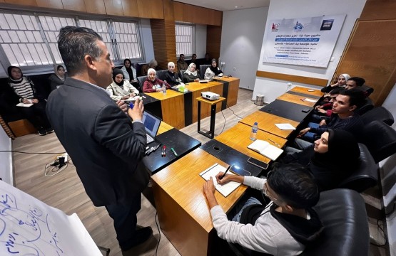 بيت الصحافة وسوبر نوفا يفتتحان برنامج " صوت غزة"