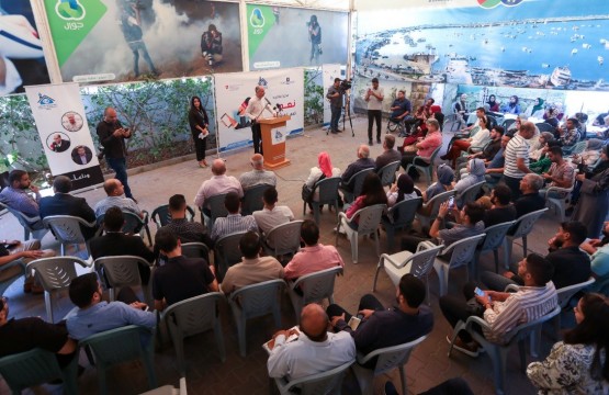 بيت الصحافة يطلق الحملة الإعلامية "نعم لحماية الصحفيين" ويفتتح معرض "صحفيون في الميدان"