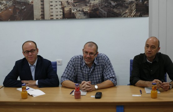 وفد من الممثلية الالمانية يزور بيت الصحافة