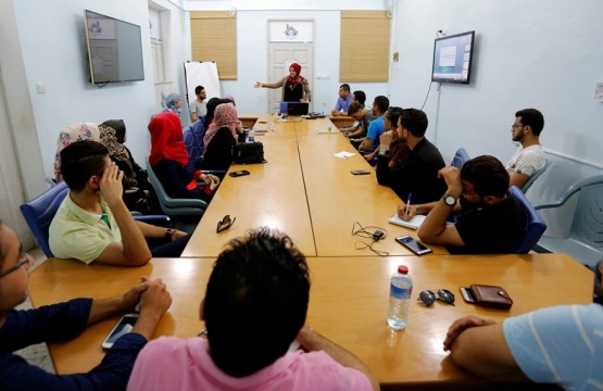 فريق الصحفيين الشباب ينظم لقاء إعلامي في بيت الصحافة