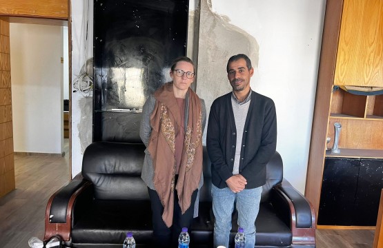 بيت الصحافة يستقبل هيذر سونر مسؤولة القسم السياسي بمكتب المنسق الخاص للأمم المتحدة