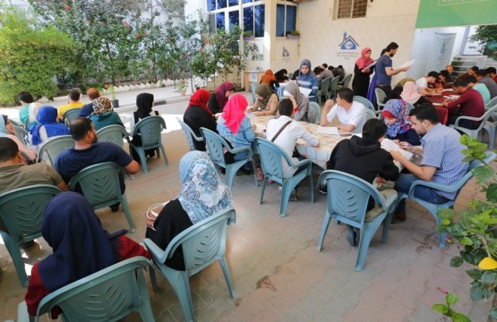 بيت الصحافة يعقد اختبار تحريري للمتقدمين لبرنامج الصحفي الشامل