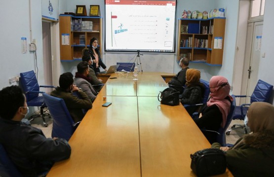 جانب من اللقاء التمهيدي للمشاركين في برنامج التدريب العملي مدفوع الأجر 2021