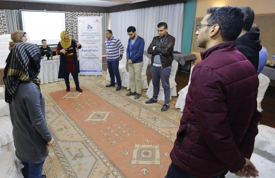 بيت الصحافة يعقد ورشة عمل تدريبية لموظفيه حول إدارة الضغوط
