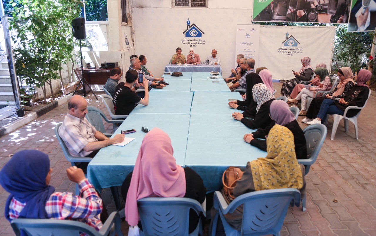 الصالون الثقافي في بيت الصحافة يعقد ندوة بعنوان "الأدب الفلسطيني.. تجارب شبابية"