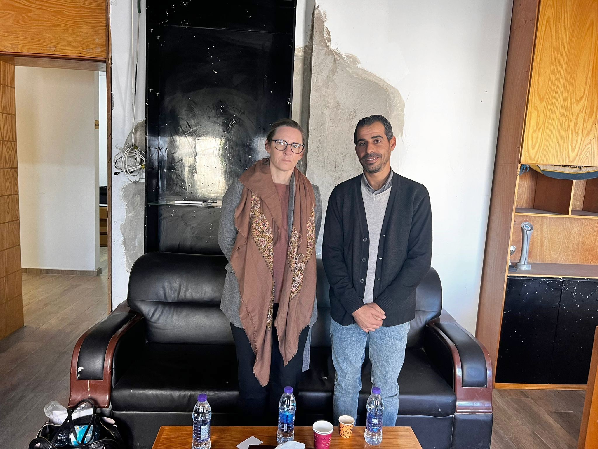 بيت الصحافة يستقبل هيذر سونر مسؤولة القسم السياسي بمكتب المنسق الخاص للأمم المتحدة